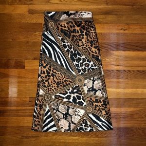 Animal Print Skirt